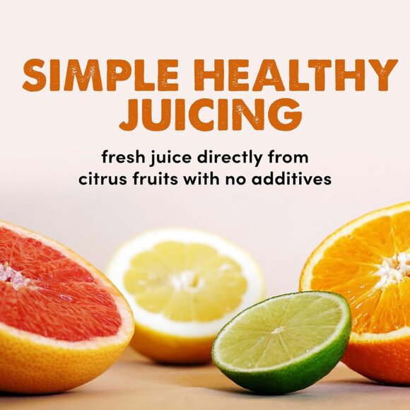 Electric Citrus Juicer – 24oz, BPA-Free, Stainless Steel/Black - Picture 8 of 8